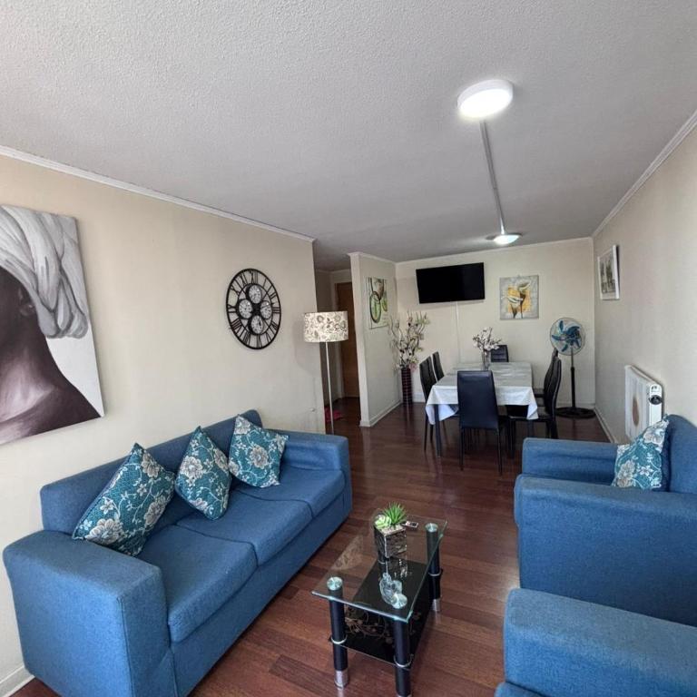 centro santiago - Three-Bedroom Deluxe Apartment - 6