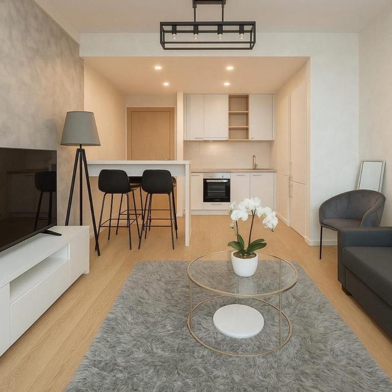 Belgrade Waterfront - Art Apartments - Apartman s 1 Spavaćom Sobom i Pogledom na Reku - 6