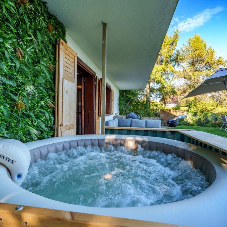 Chalet Calin - Business & Familles - Apartment mit 3 Schlafzimmern und Seeblick - 9