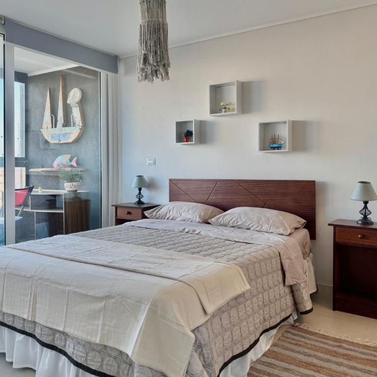 Concón A pasos de la Playa , Vista al Mar - Two-Bedroom Apartment - 12