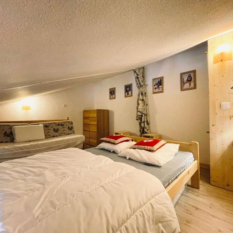 Appartement cosy aux Menuires, style montagnard, parking - FR-1-852-9 - Studio - 4