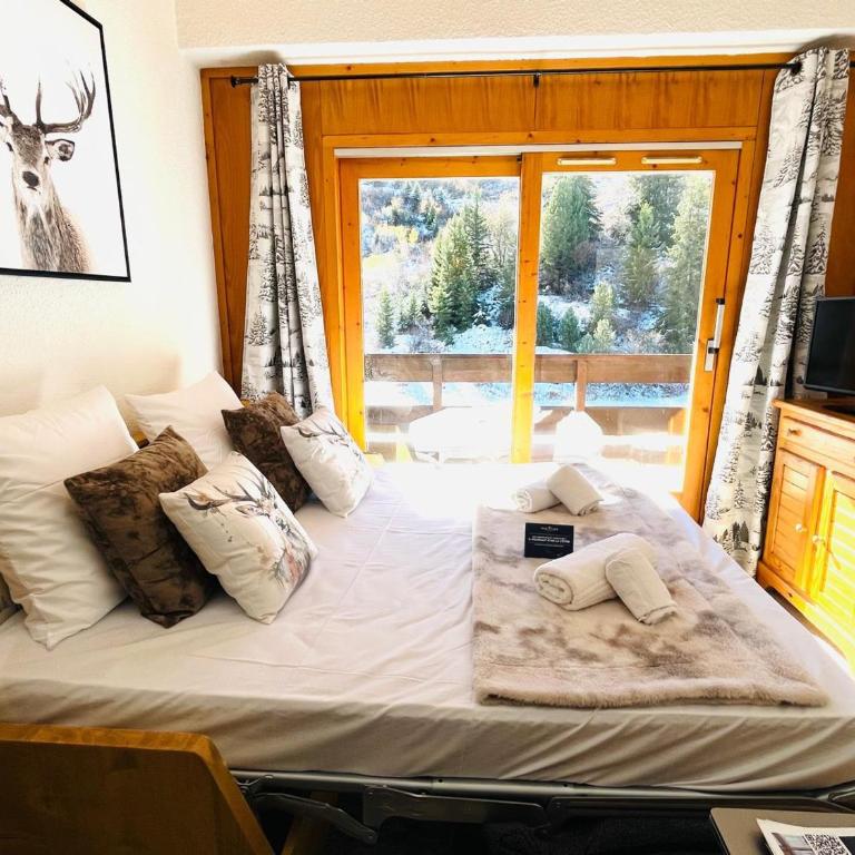 Duplex ski aux pieds 4 pers avec parking à Méribel - FR-1-688-102 - Apartamento - 3