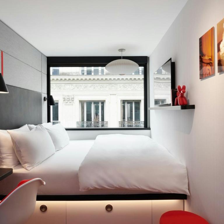citizenM Paris Opera - Chambre Lit King-Size - Étage Supérieur - 1