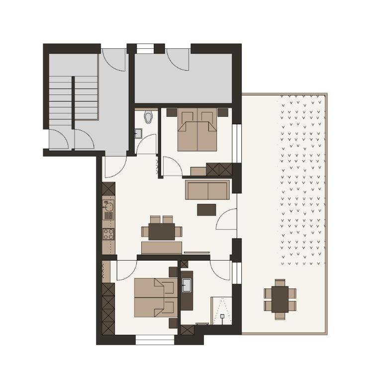 - NEW OPENING - 12W13 Appartements - Apartment mit 2 Schlafzimmern - 12