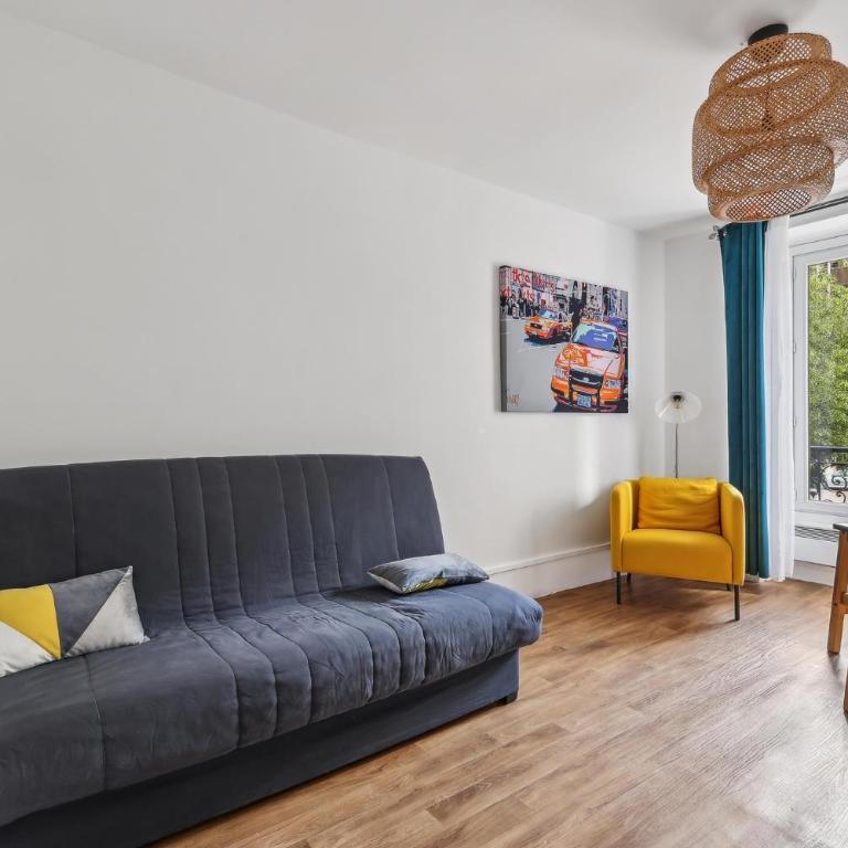 Paris Elegant 1BR, AC, Metro 2min, Montparnasse Tower - Appartement 1 Chambre - 2