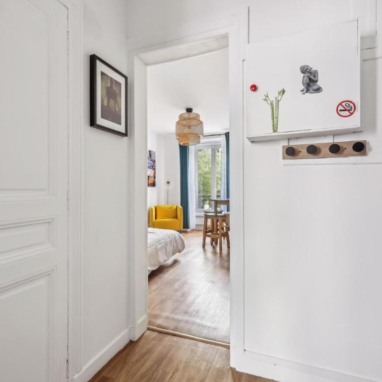 Paris Elegant 1BR, AC, Metro 2min, Montparnasse Tower - Appartement 1 Chambre - 3