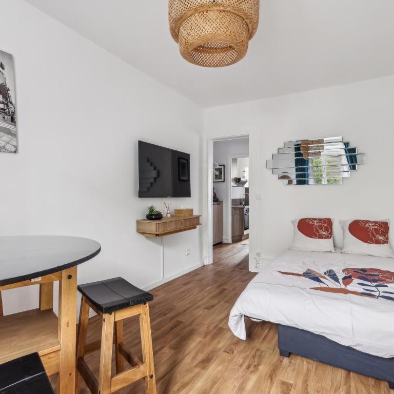 Paris Elegant 1BR, AC, Metro 2min, Montparnasse Tower - Appartement 1 Chambre - 6