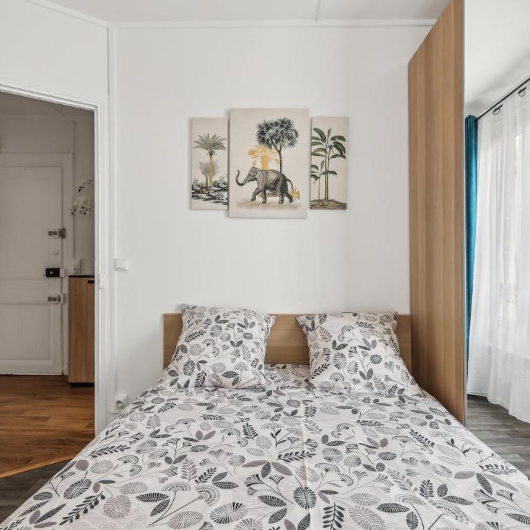 Paris Elegant 1BR, AC, Metro 2min, Montparnasse Tower - Appartement 1 Chambre - 9