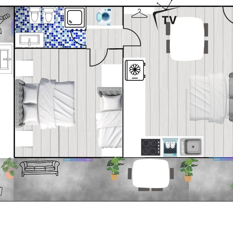 Appartamento Viola Lignano Sabbiadoro con solarium - Appartamento con 1 Camera da Letto - 39