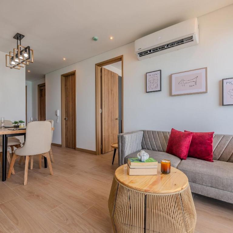 Stunning Sea View and Historic Center 20th FL/ 2BR - Apartamento Deluxe de 2 dormitorios con vistas al mar - 9