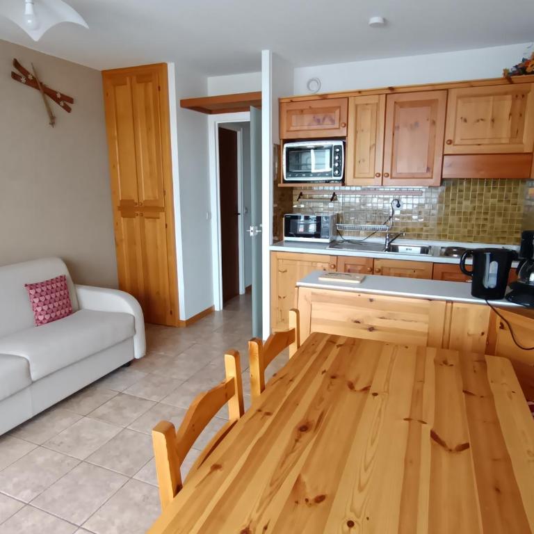 Studio confortable plein sud, parking, proche pistes et commerces - FR-1-445-181 - Monolocale - 13
