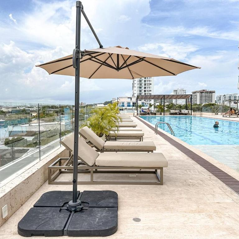 1 Suite Vista al Mar Cerca al Centro en Crespo - One-Bedroom Apartment - 18