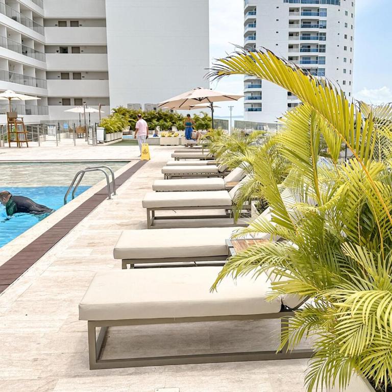 1 Suite Vista al Mar Cerca al Centro en Crespo - One-Bedroom Apartment - 20