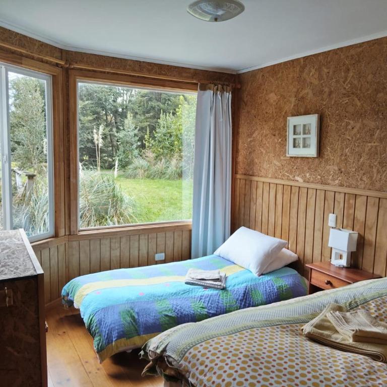 Cabaña Bahía Huillín, Cascadas, lago Llanquihue - Four-Bedroom House - 6