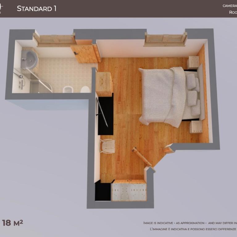 Chalet Laura Lodge Hotel - Camera Standard Matrimoniale/Doppia con Letti Singoli - 2