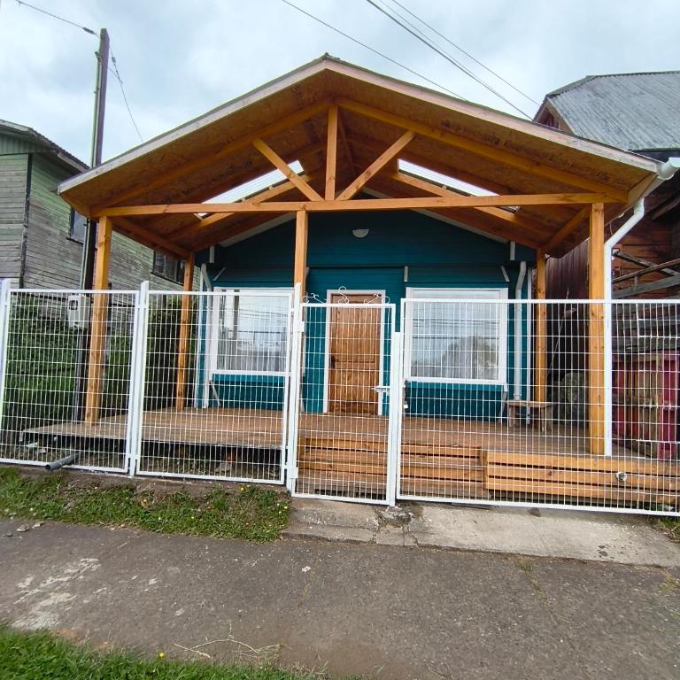 Cabañas Sol y Luna Lago Ranco - Two-Bedroom House - 1