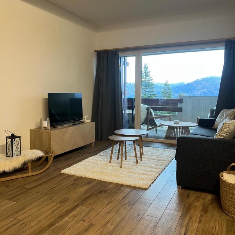 Studio élégant rénové avec vue à Anzère - Apartment mit 1 Schlafzimmer - 1
