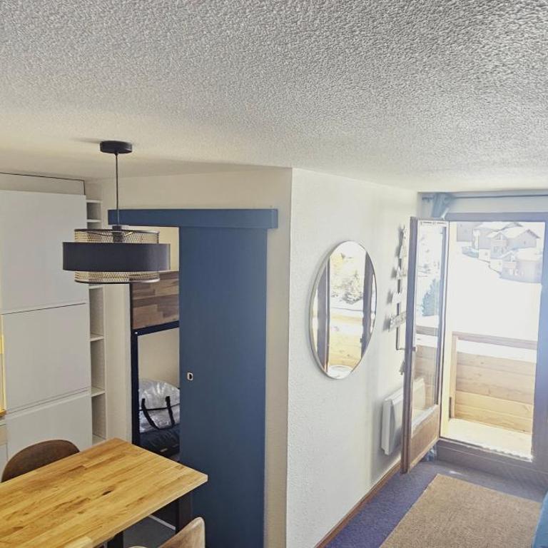 Le balcon du soleil, Pied de pistes 2100m 5 pers Plagne Soleil paradiski classé 2 étoiles meublé et 3 cristaux Paradiski - Apartment mit 1 Schlafzimmer - 16