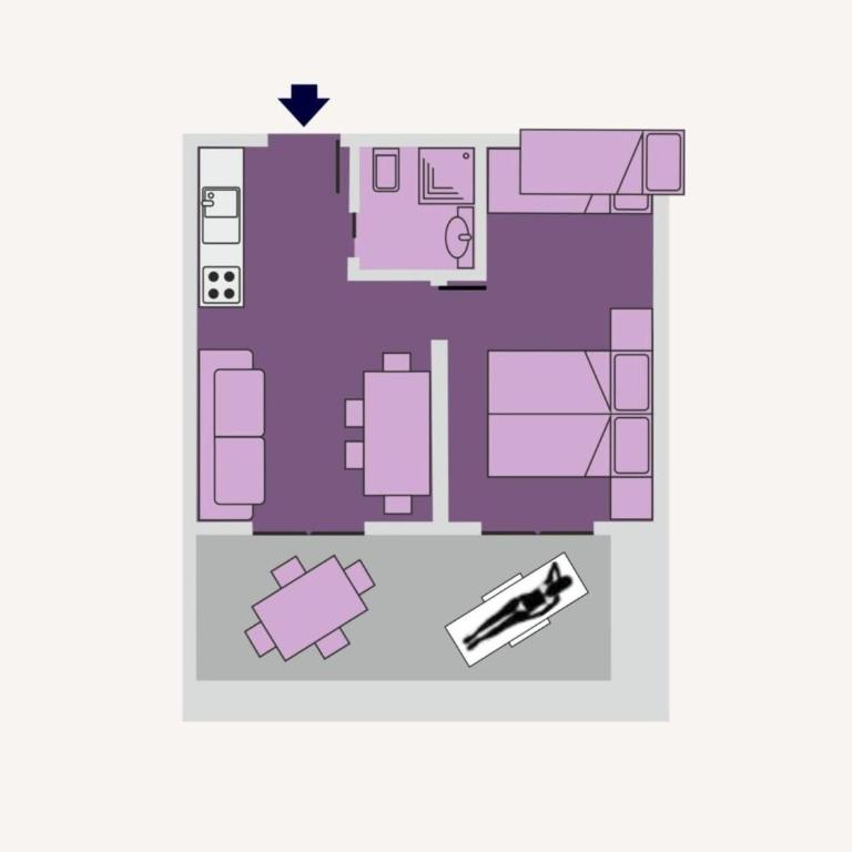 Colorful apartment with pool - Appartamento - 11