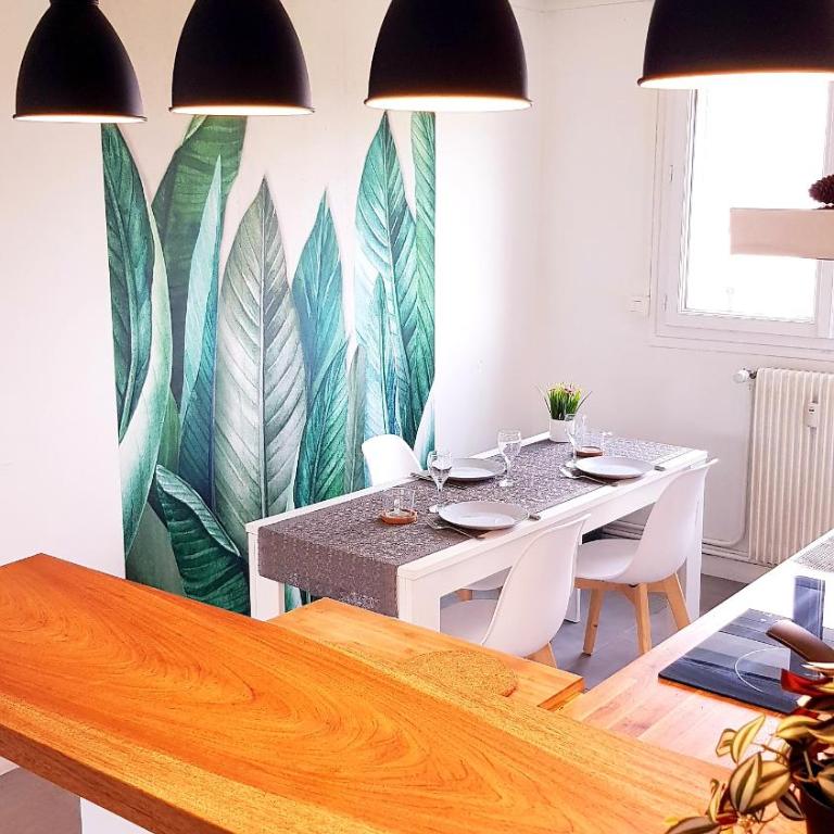 Le Bleu - Parking - 2 chambres - 1 bureau - Apartment mit 2 Schlafzimmern - 7