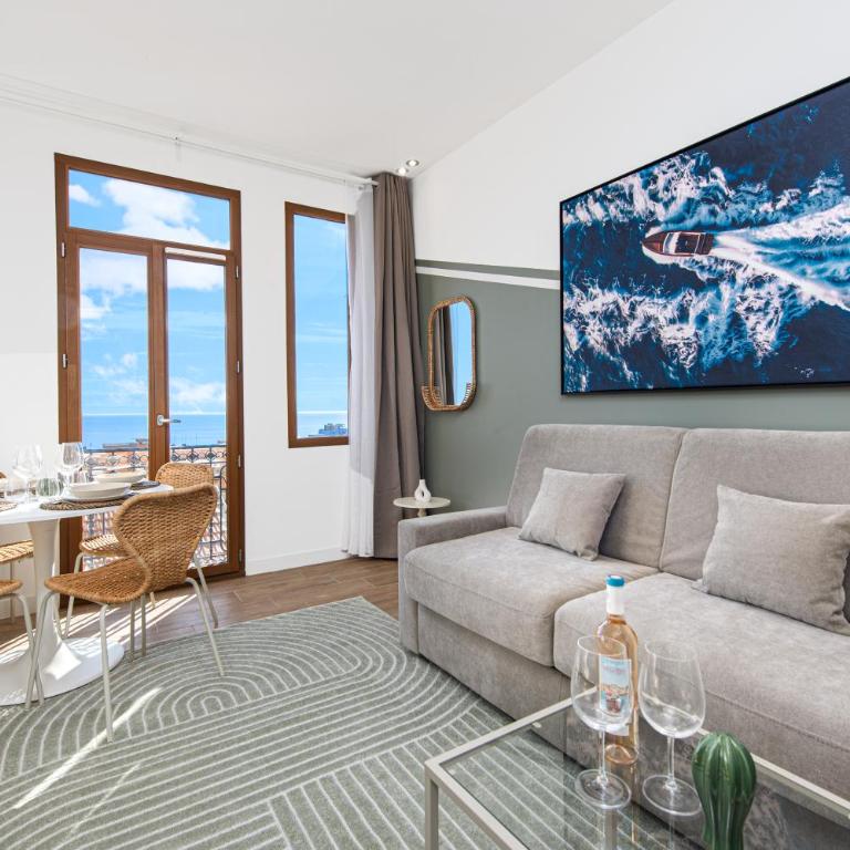 5mn Monaco - Duplex vue mer - Grande terrasse - ER - Appartement 1 Chambre - 11