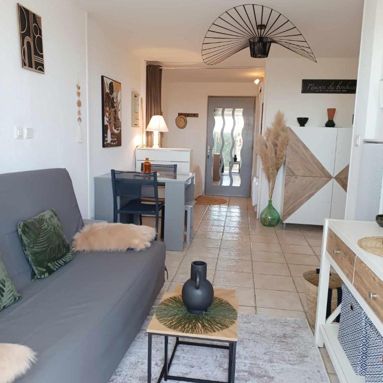 les Capitelles 4 - Accès direct plage et piscine - Apartment mit 2 Schlafzimmern und Terrasse - 16