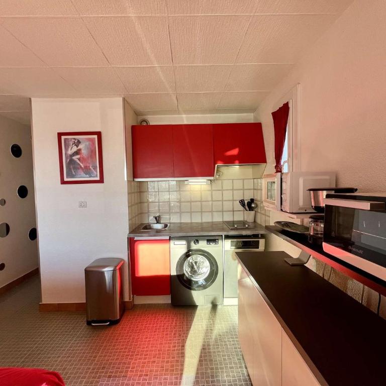 Appt 2 pièces cabine CAP D 'AGDE CT150-H306 - Appartamento con 1 Camera da Letto con Vista - 5