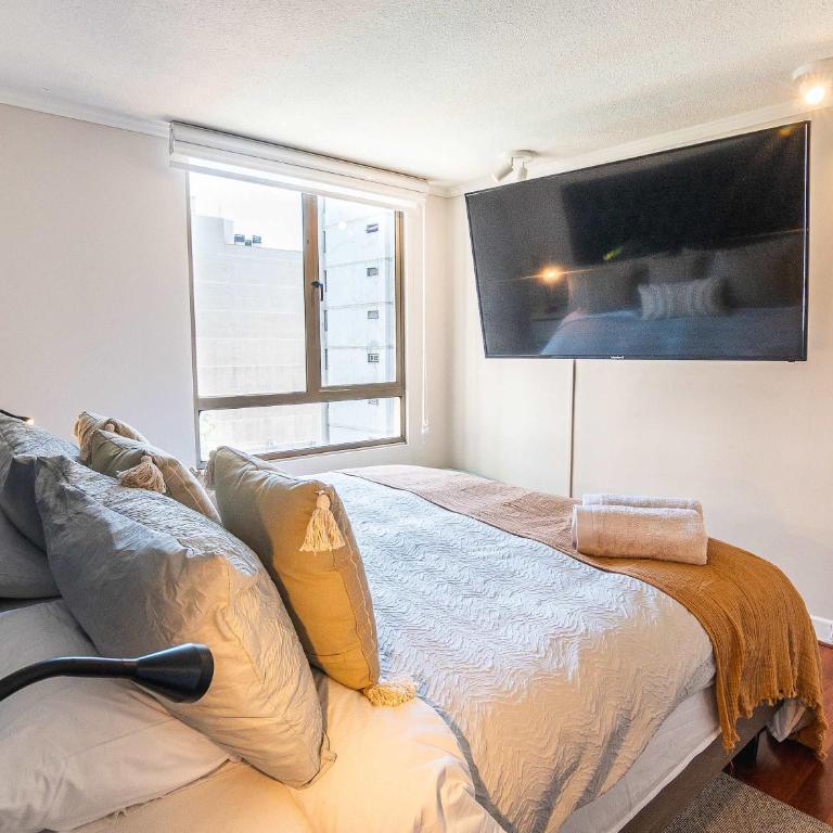 HOM I Lastarria Wifi Piscina Metro Univ Catolica - Apartment - 5