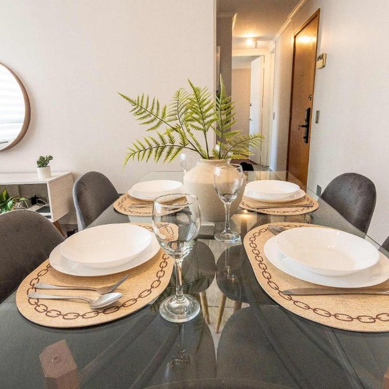 HOM I Lastarria Wifi Piscina Metro Univ Catolica - Apartment - 43