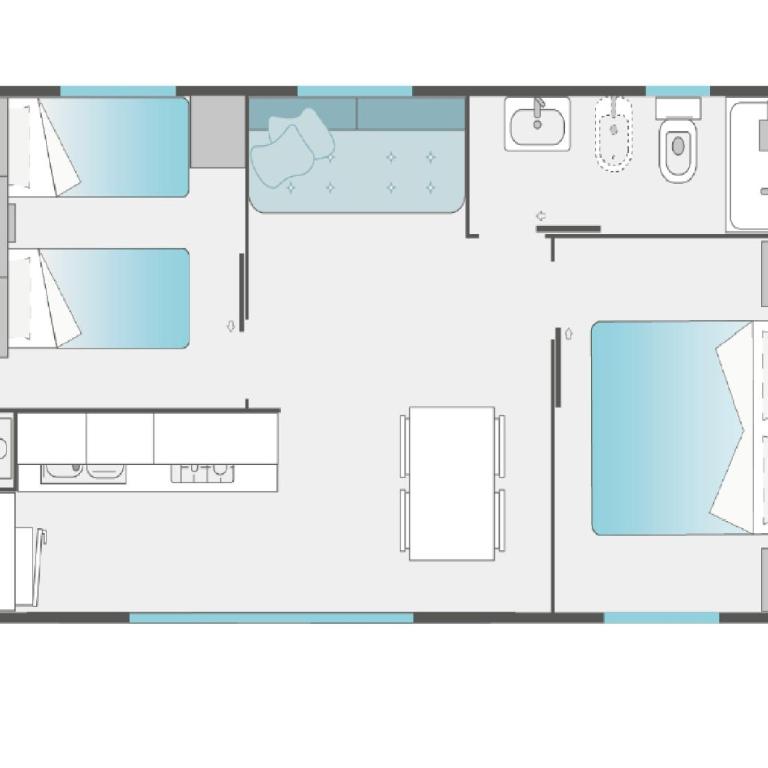 Camping Village Riviera - Deluxe Family Suite - 3