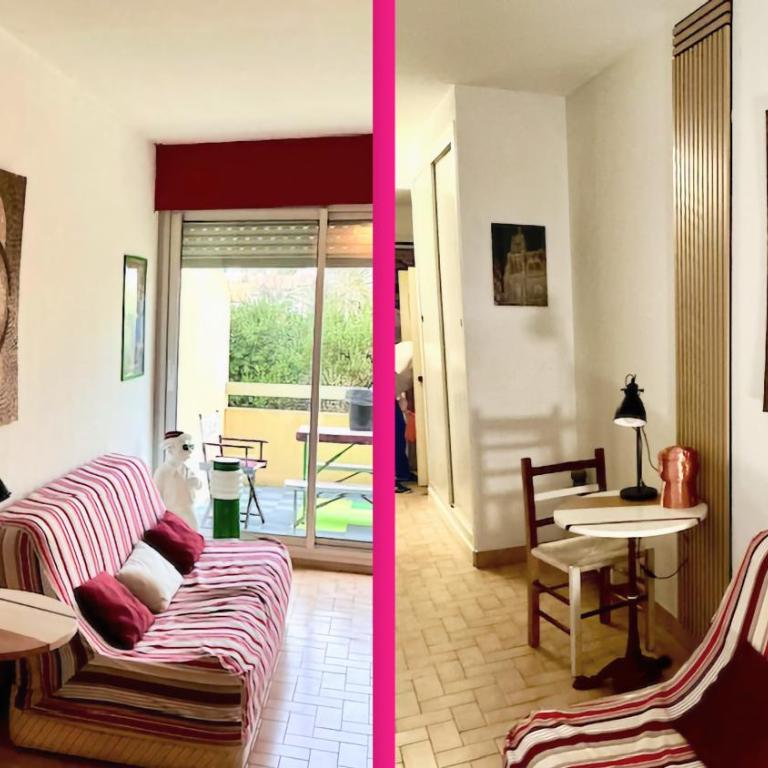 centre et plage F1 calme vue parc parking gratuit - Appartamento con 1 Camera da Letto - 9
