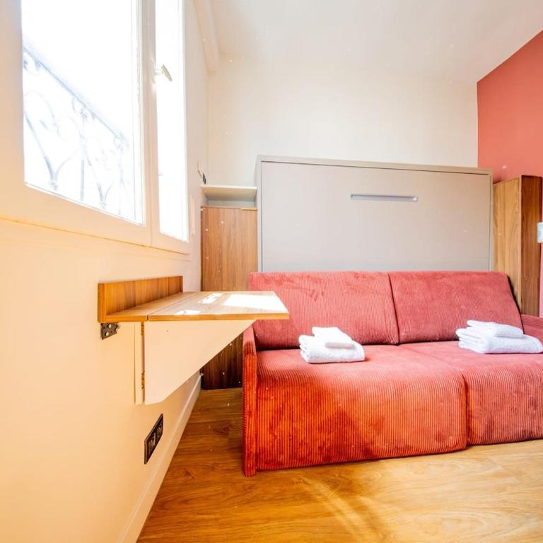 Cute Red Studio - Reaumur Sebastopol - Appartement 1 Chambre - 6