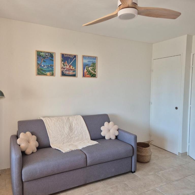 Cozy studio proche plages et gare - Apartment mit 1 Schlafzimmer - 5