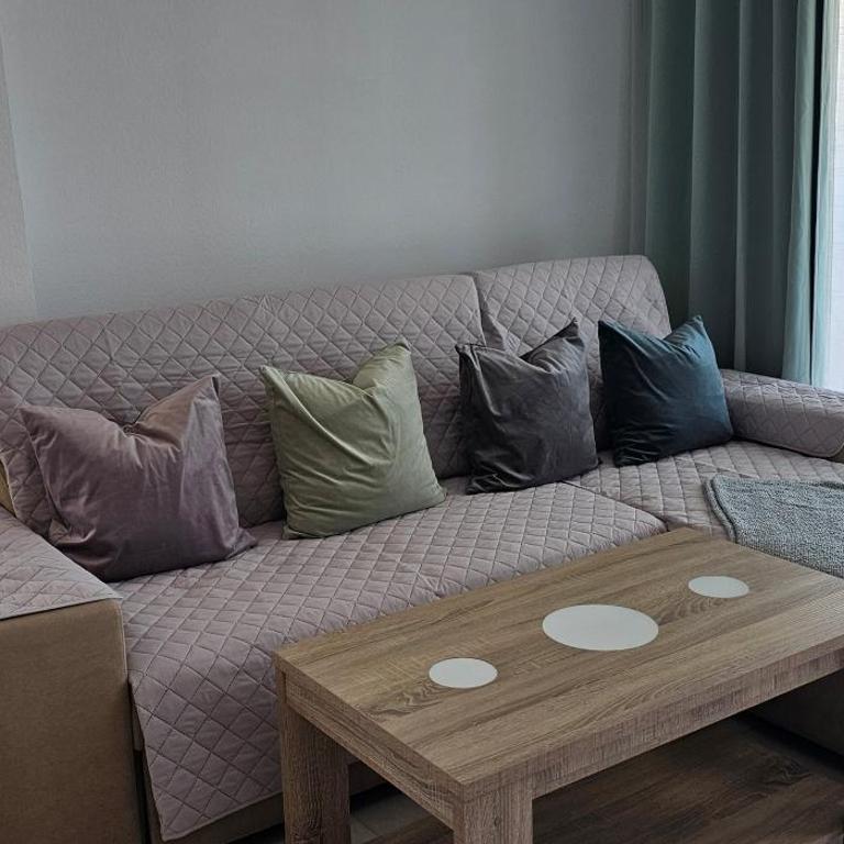 Beach Santa Ana, pool, 2 free parking, WiFi, 3 bedrooms, for 6-7 people, large terrace with Sea view - Three-Bedroom Apartment - 14