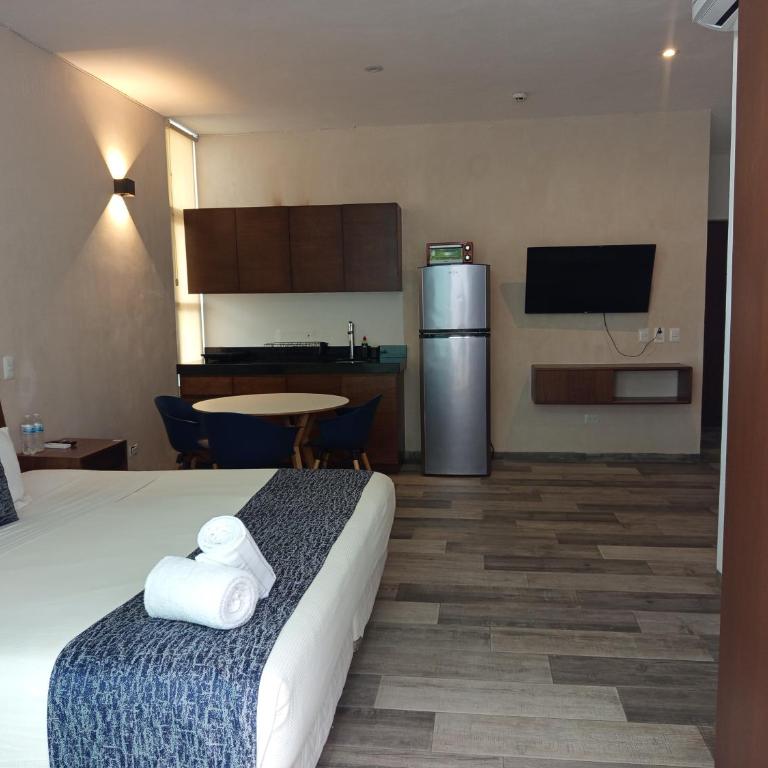 Hotel Piedra del Caribe Puerto Morelos - Studio with Balcony - 8