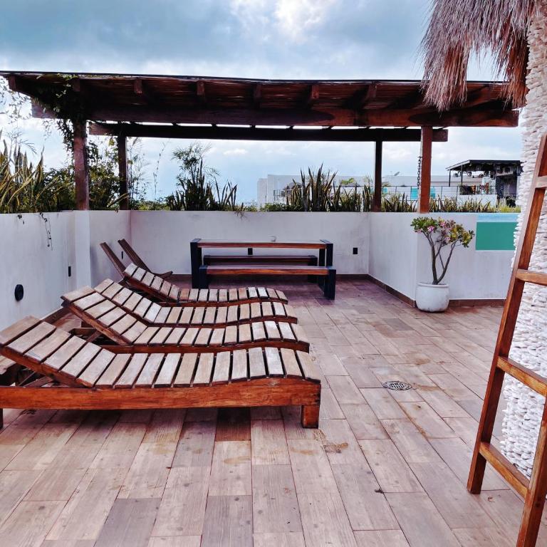4 Bedroom Deluxe Penthouse with Private Roof Garden With Pool in Aldea Zama Tikal 17 - Four-Bedroom Penthouse Apartment - 16