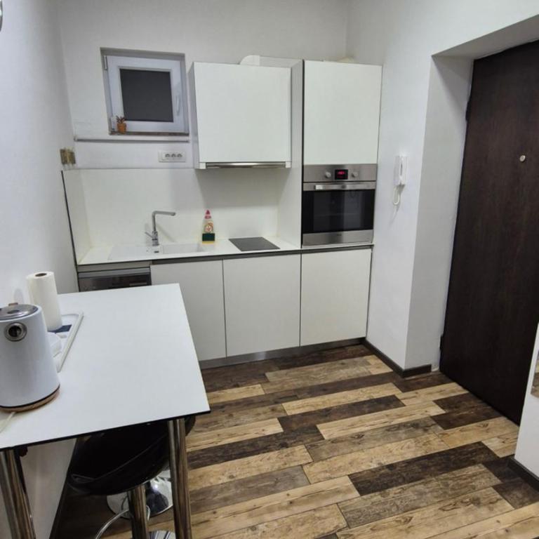 Cozy apartment in the center of Belgrade - living room, bedroom and bathroom - One-Bedroom Apartment - 6