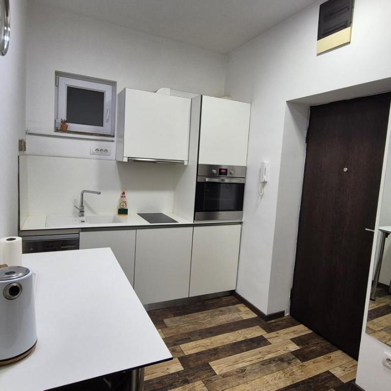 Cozy apartment in the center of Belgrade - living room, bedroom and bathroom - One-Bedroom Apartment - 7