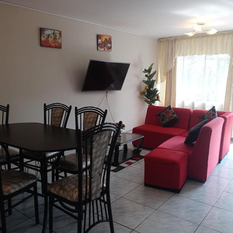 Modern Apartmen Furnished in Lima - Two-Bedroom Deluxe Apartment with Balcony - 2