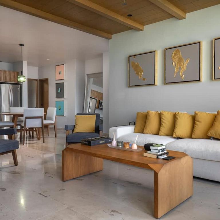 Beachfront 2BR Condo, Private Pool & Tankah Bay - Apartamento - 14