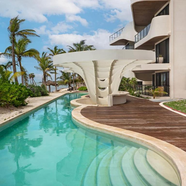 Beachfront 2BR Condo, Private Pool & Tankah Bay - Apartamento - 29