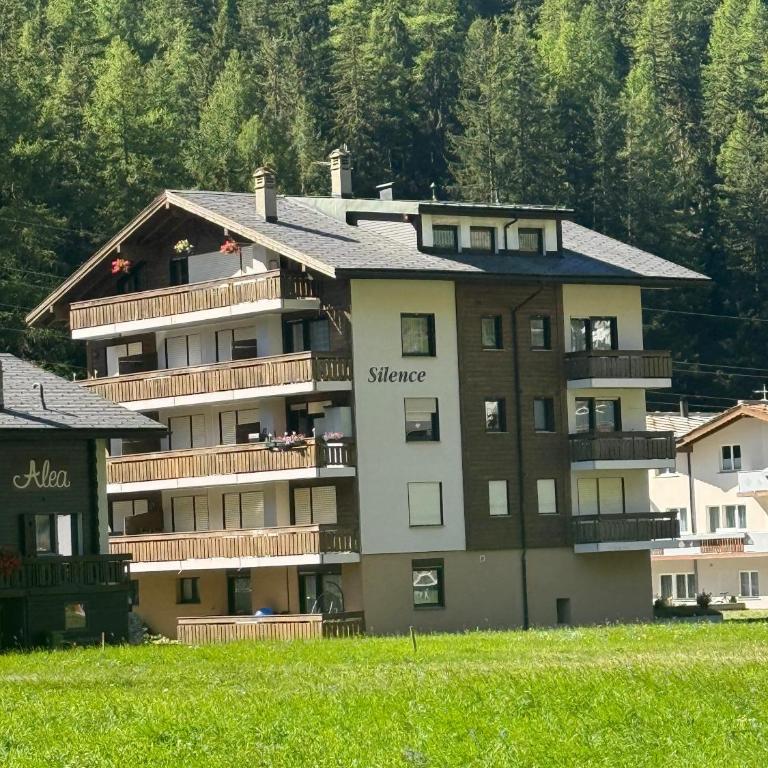 Haus Silence - Berge & Sonne im Saastal Ski Wandern Familie Haustiere - Apartment mit 1 Schlafzimmer - 5