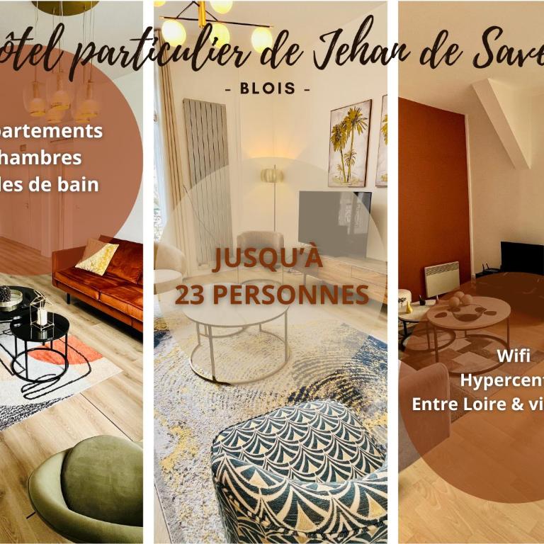 Inédit : appartements grandes capacités sur les quais de Blois - 23 pers - Apartment - 1