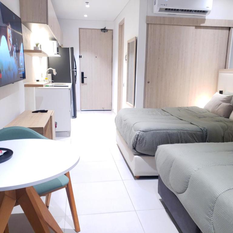 Suite Vista A Reserva y Mar Piso Alto En Bello Horizonte - One-Bedroom Apartment - 26