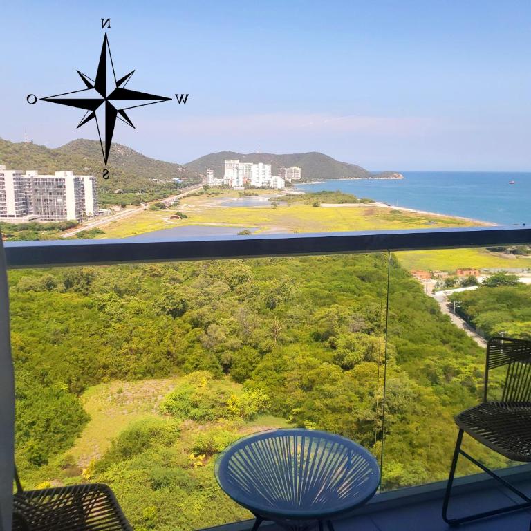 Suite Vista A Reserva y Mar Piso Alto En Bello Horizonte - One-Bedroom Apartment - 39