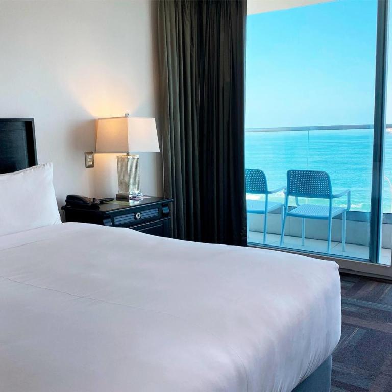 Wyndham Garden Antofagasta Pettra - Habitación Deluxe con 1 cama doble y vistas frontales al mar - No fumadores - 1