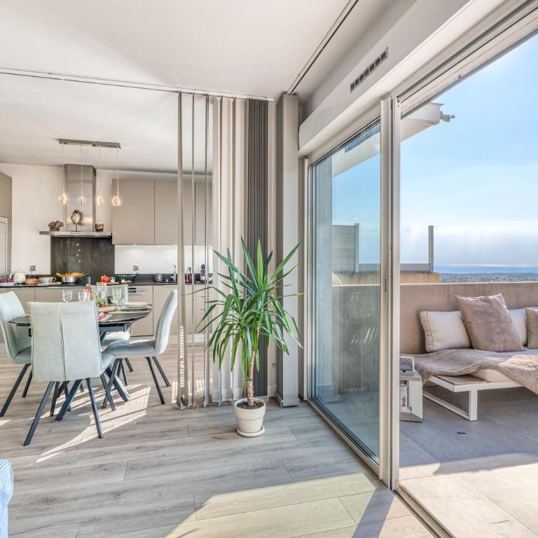 Rooftop Le Plaza - 10mn from Cannes - Happy Rentals - Apartment mit Terrasse - 3