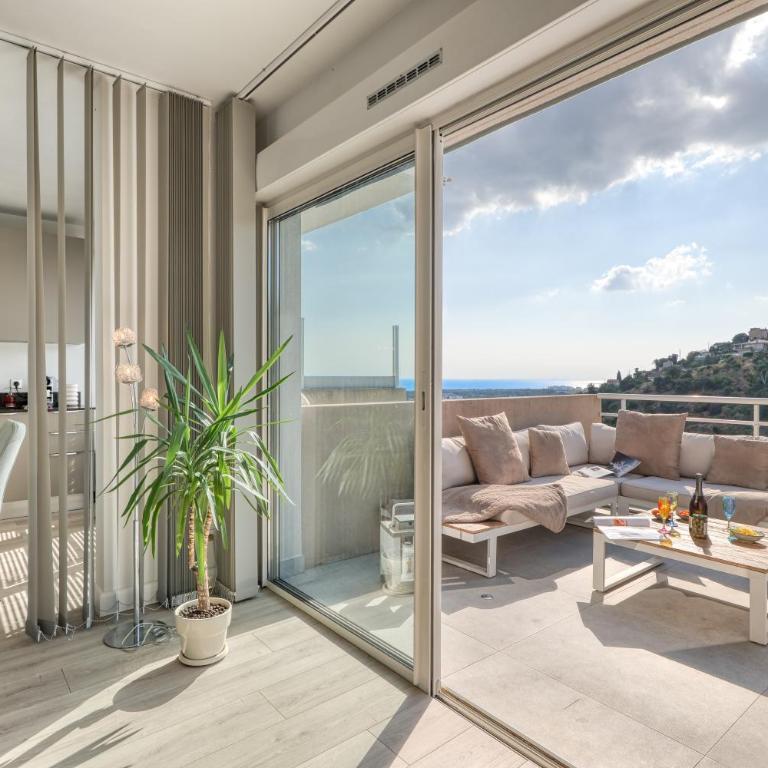 Rooftop Le Plaza - 10mn from Cannes - Happy Rentals - Apartment mit Terrasse - 17