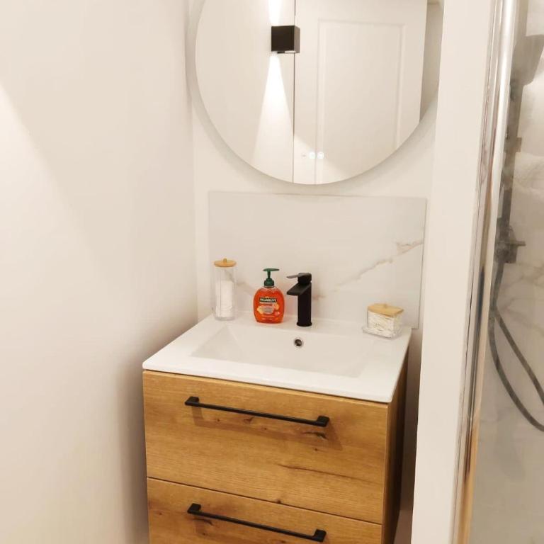Charmant petit logement avec spa et sauna communs à 2 pas de la place Dalton - One-Bedroom Apartment - 3