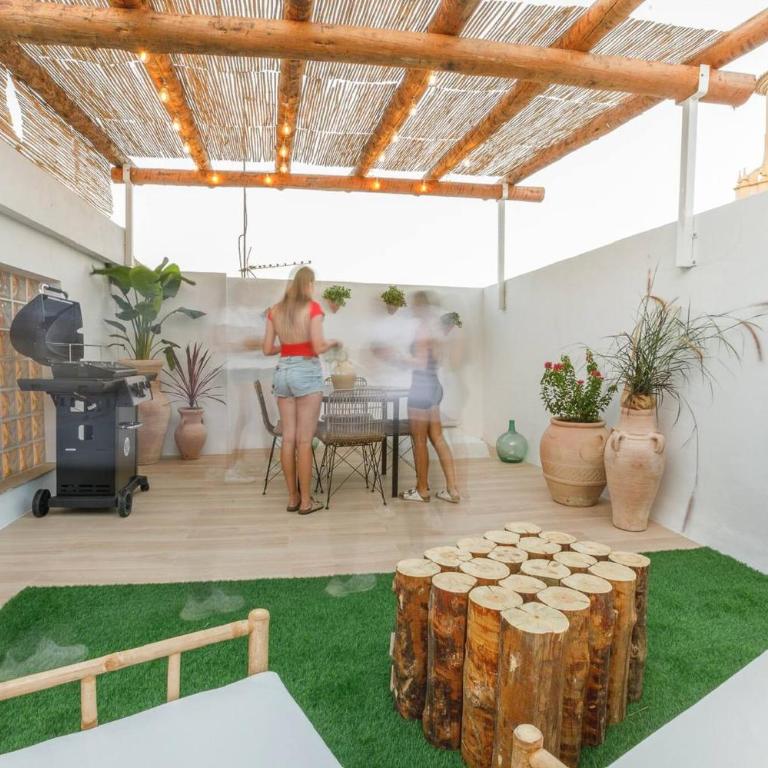 Casa Maruja Boutique con Gran Terraza junto al Balneario - Casa - 60